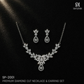 Premium Diamond Cut Necklace & Earring Set SP-2001