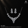 Premium Diamond Cut Necklace & Earring Set SP-2003