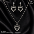 Diamond Cut Necklace & Earring Set SP-2004