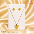 Heart Necklace & Earring Set SP-2013