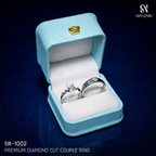 Premium Diamond Cut Couple Ring SR-1002