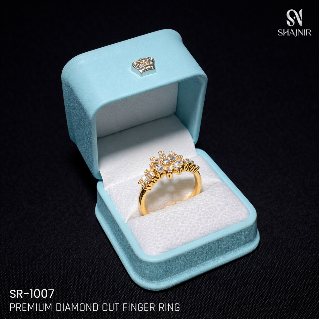 Premium Diamond Cut Finger Ring SR-1007