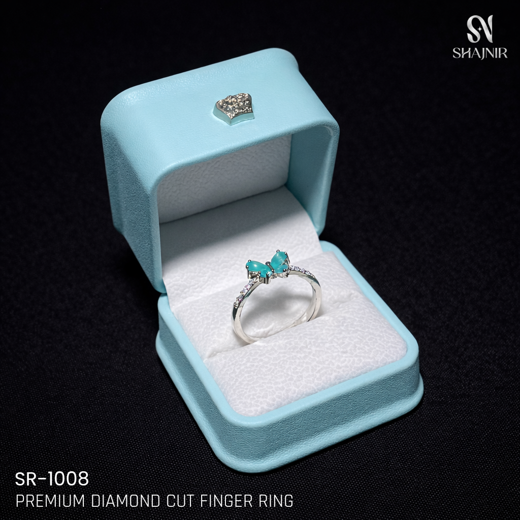 Premium Diamond Cut Finger Ring SR-1008