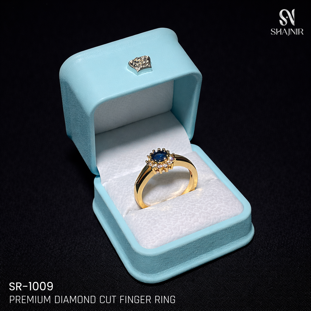 Premium Diamond Cut Finger Ring SR-1009