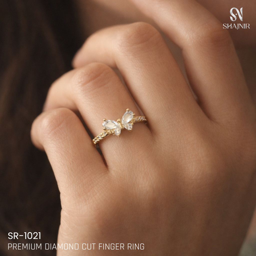 Premium Diamond Cut Finger Ring SR-1021
