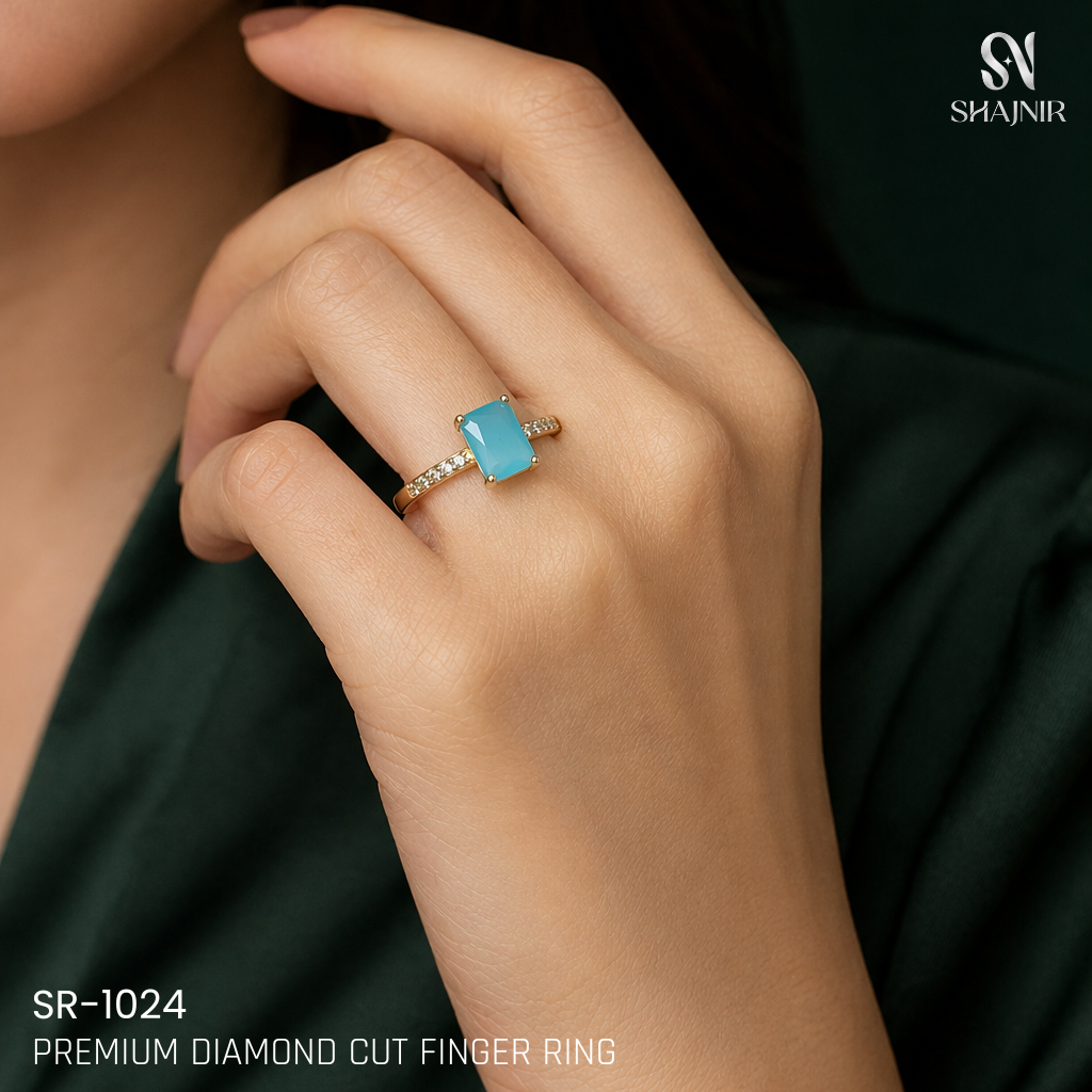 Premium Diamond Cut Finger Ring SR-1024