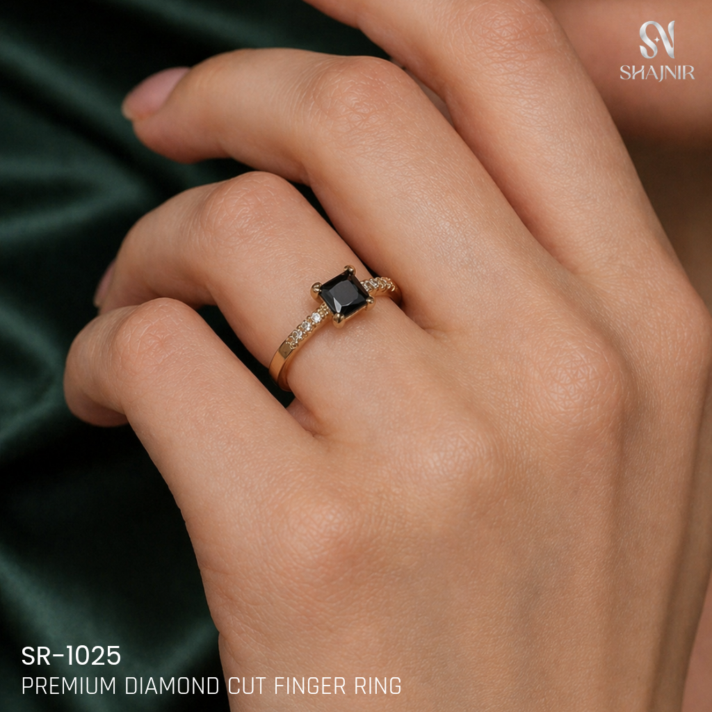 Premium Diamond Cut Finger Ring SR-1025