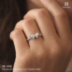 Premium Diamond Cut Finger Ring SR-1018