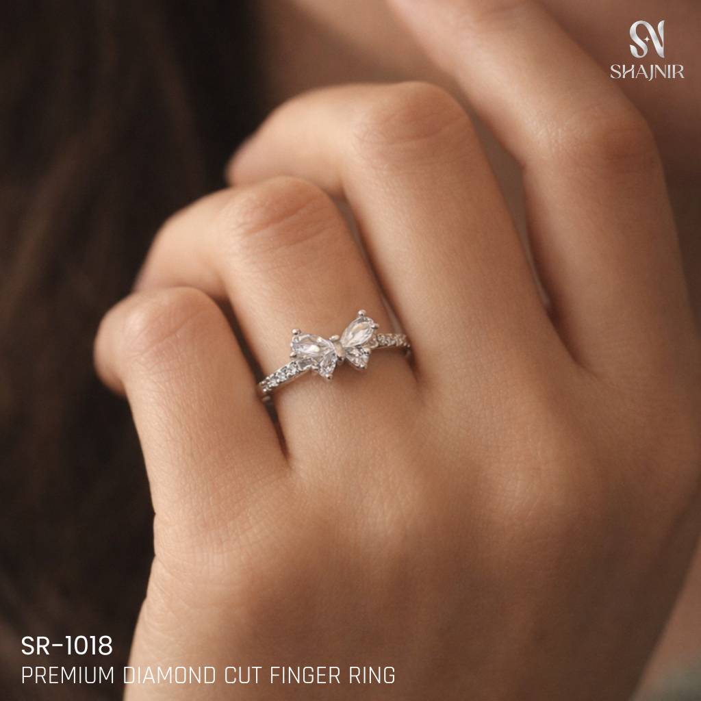 Premium Diamond Cut Finger Ring SR-1018