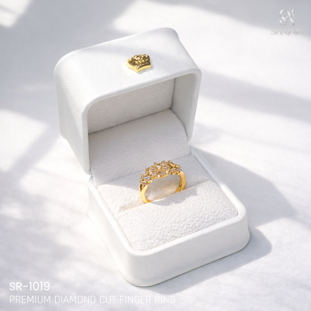 Premium Diamond Cut Finger Ring SR-1019
